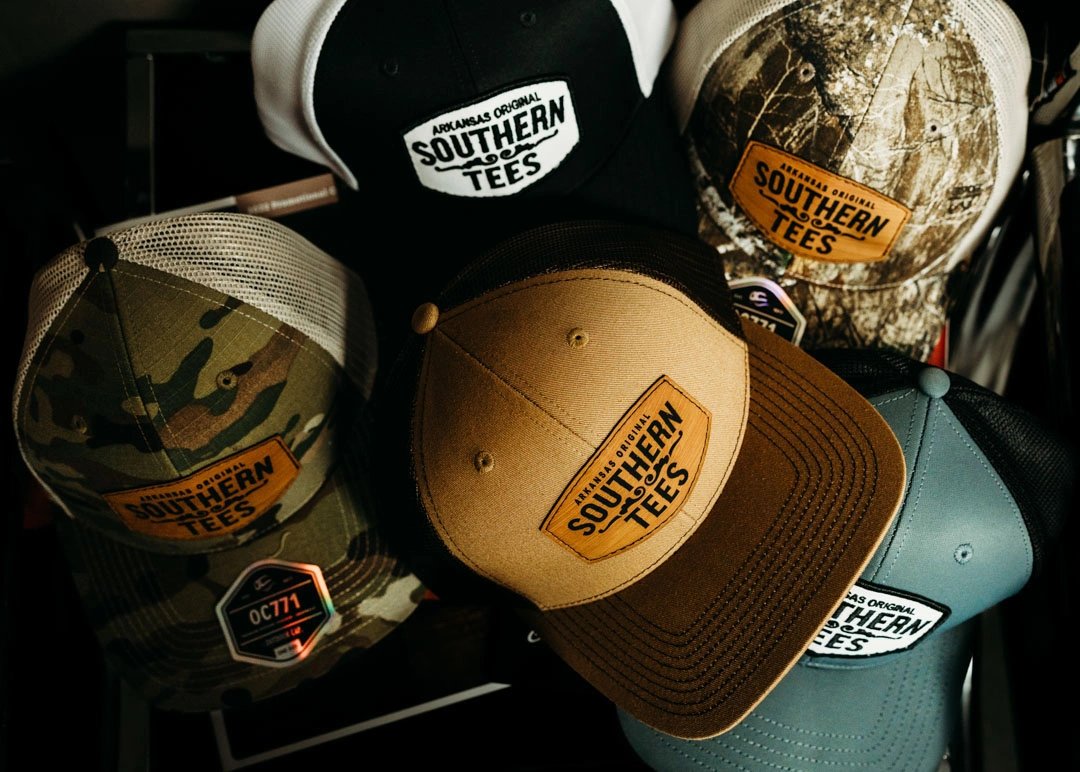Custom embroidered hats by Southern Tees