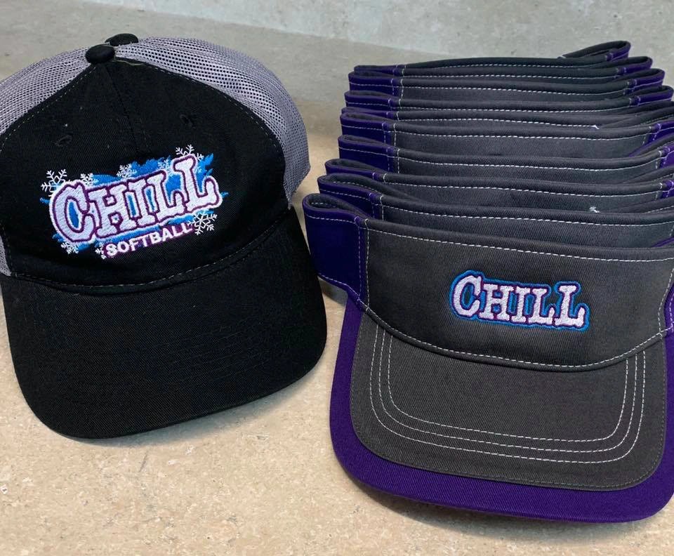 Chill softball hats