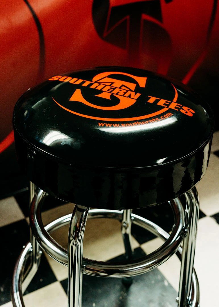 Custom branded stool