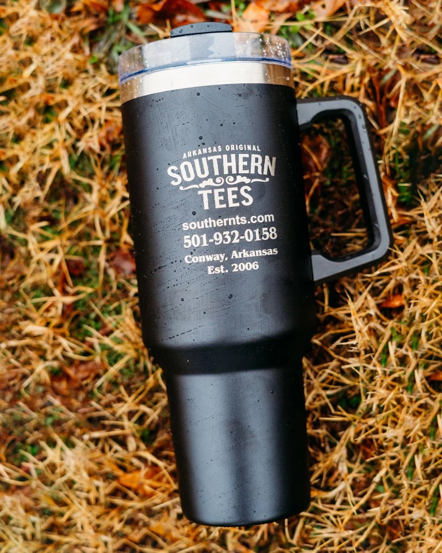 Custom printed tumbler